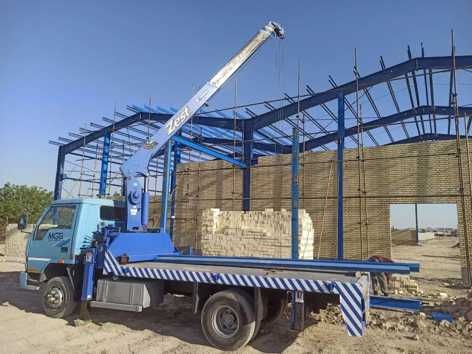 اجاره جرثقیل ۳تن کفی دار شهریار آدران رباط کریم|خدمات حمل و نقل|فردوسیه, |دیوار