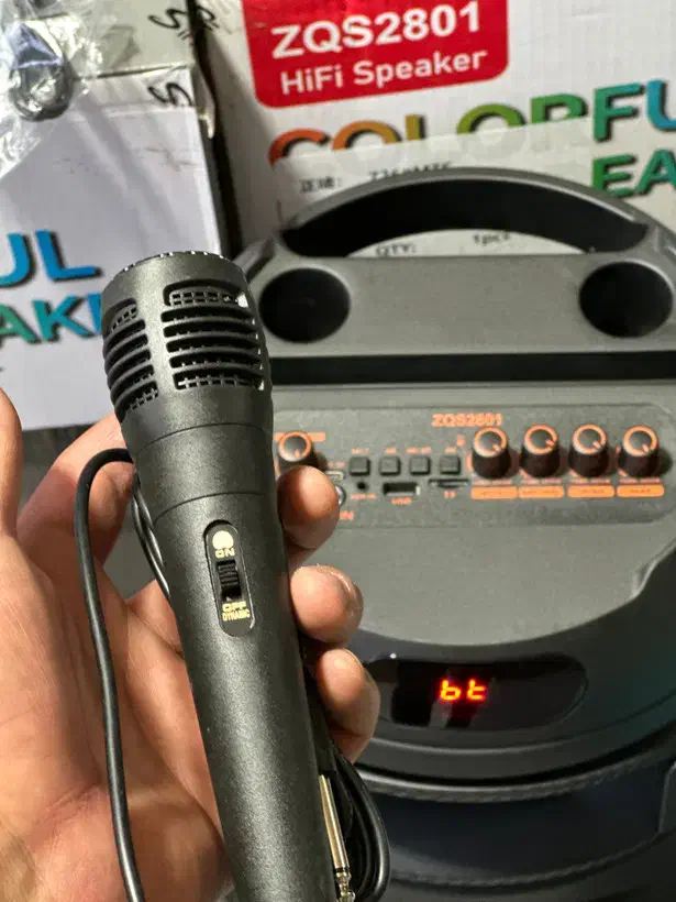 اسپیکر پارتی باکس و شارژی مدل 2801 ZQS|سیستم صوتی خانگی|مشهد, پنجتن|دیوار