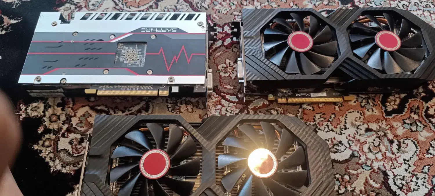 گرافیک rx580|قطعات و لوازم جانبی رایانه|دهدشت, |دیوار