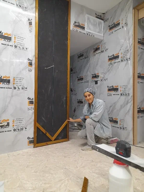 دیوار پوش چوب ترموود طبیعی|مصالح و تجهیزات ساختمان|تهران, شهرک طالقانی|دیوار