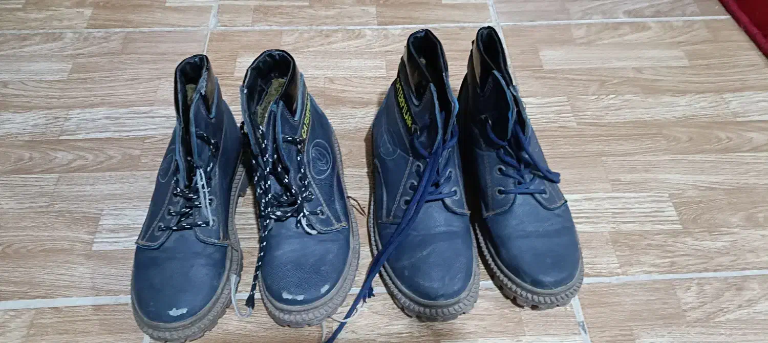 کفش بوت سایز 36 و 38 چرمی|کیف، کفش، کمربند|کرمانشاه, |دیوار