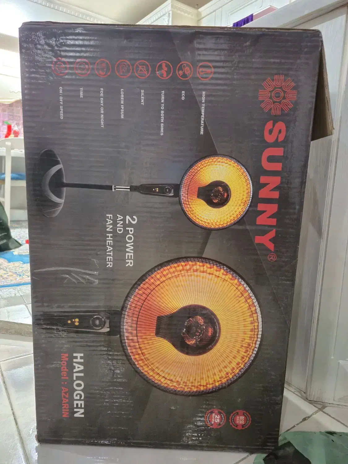 پنکه گرمایشی سانی . نو|پنکه و تصفیهکنندهٔ هوا|تهران, شهرک چیتگر|دیوار