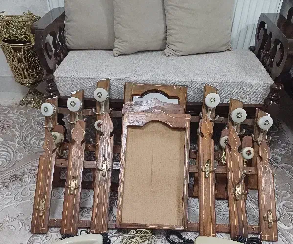 چوب رختی قدیمی|کلکسیون اشیاء عتیقه|ارومیه, |دیوار