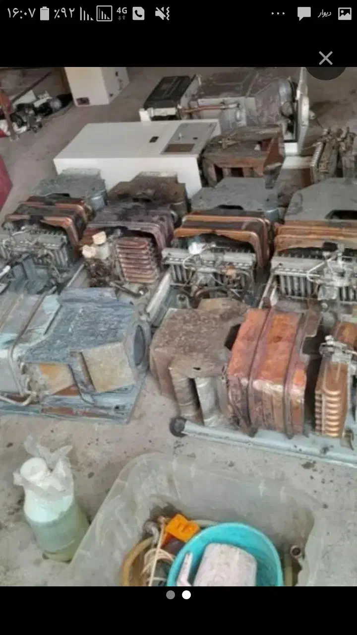 انواع واقسام آبگرمکن دیواری زمینی پوسیده وخراب|آبگرمکن، پکیج، شوفاژ|بروجرد, |دیوار