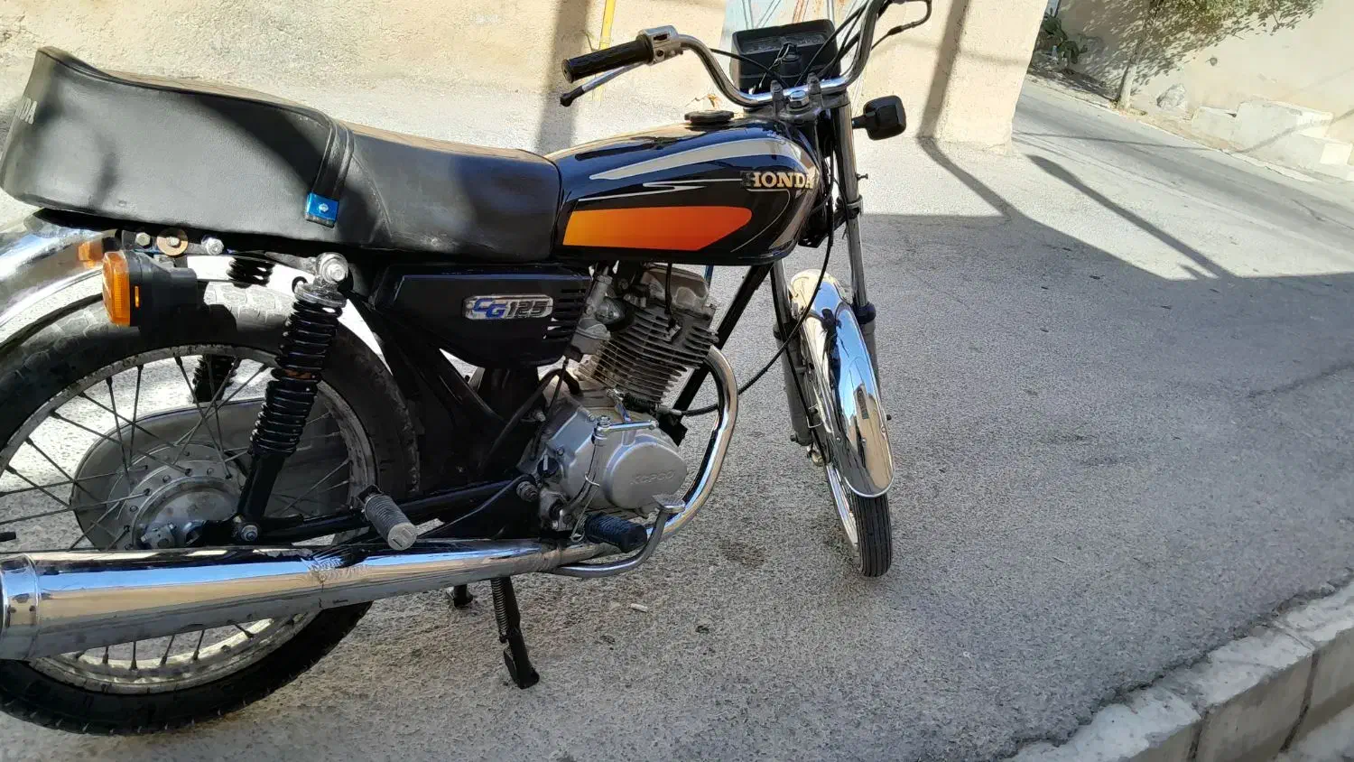 موتور ۱۲۵ مزایده|موتورسیکلت|ایلام, |دیوار