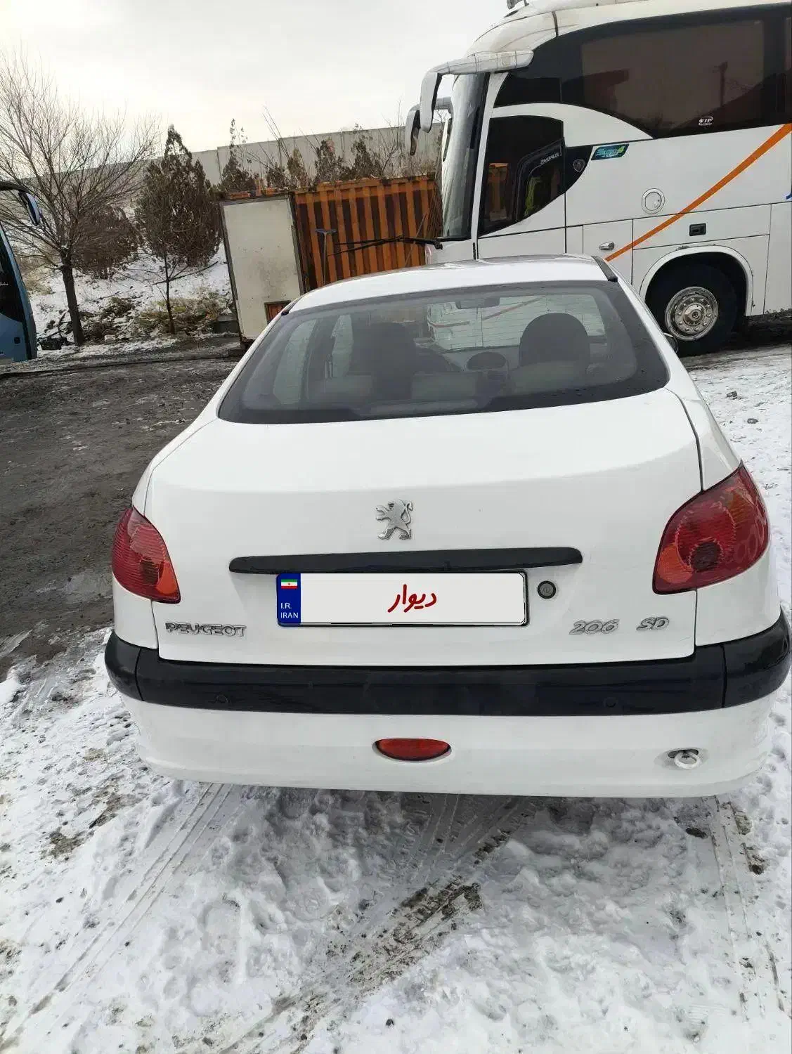 پژوSDV8 206|خودرو سواری و وانت|تبریز, |دیوار