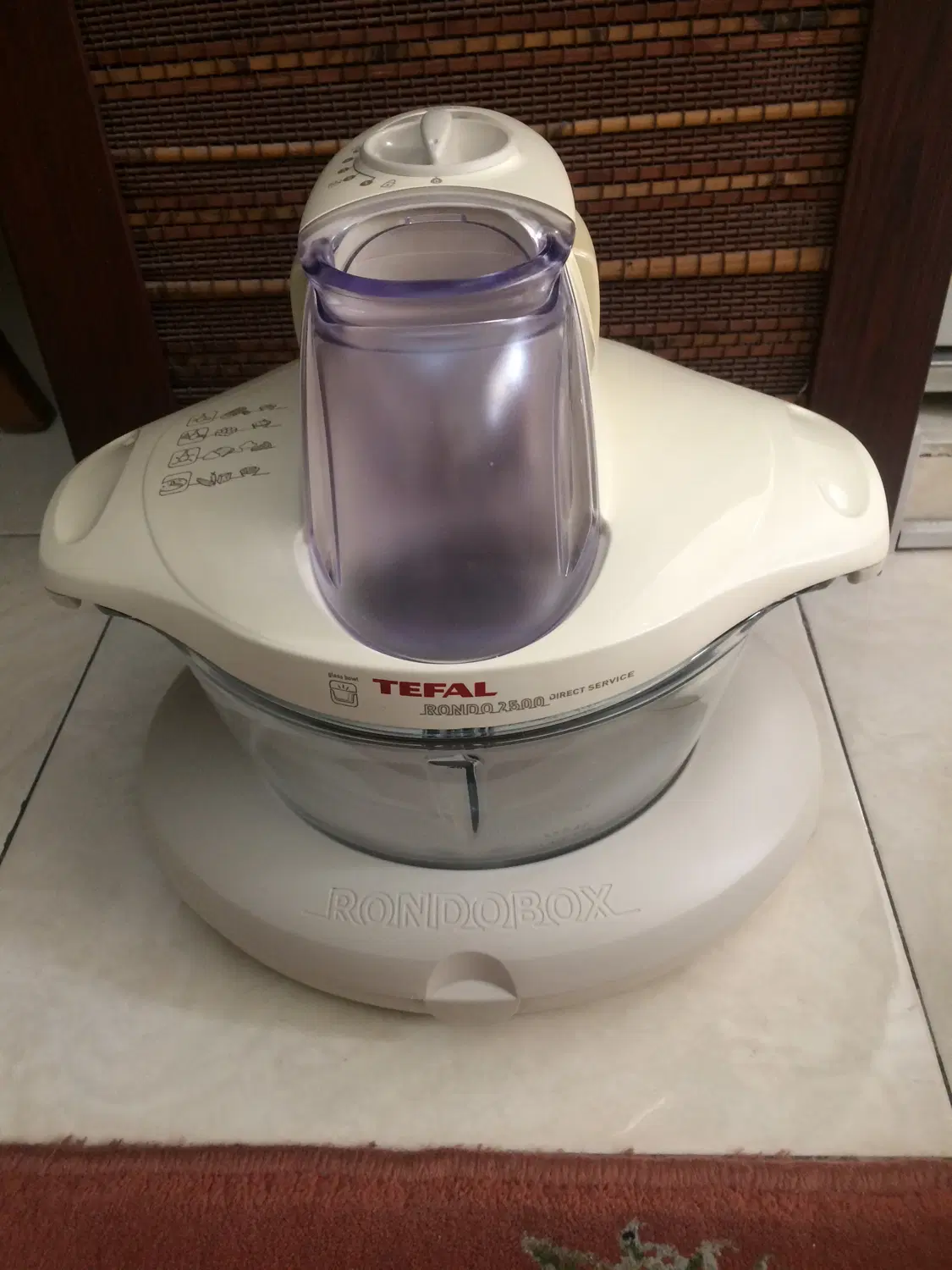 خردکن و غذا ساز تفال فرانسه RONDO 2500|خردکن، آسیاب، غذاساز|تهران, اسکندری|دیوار