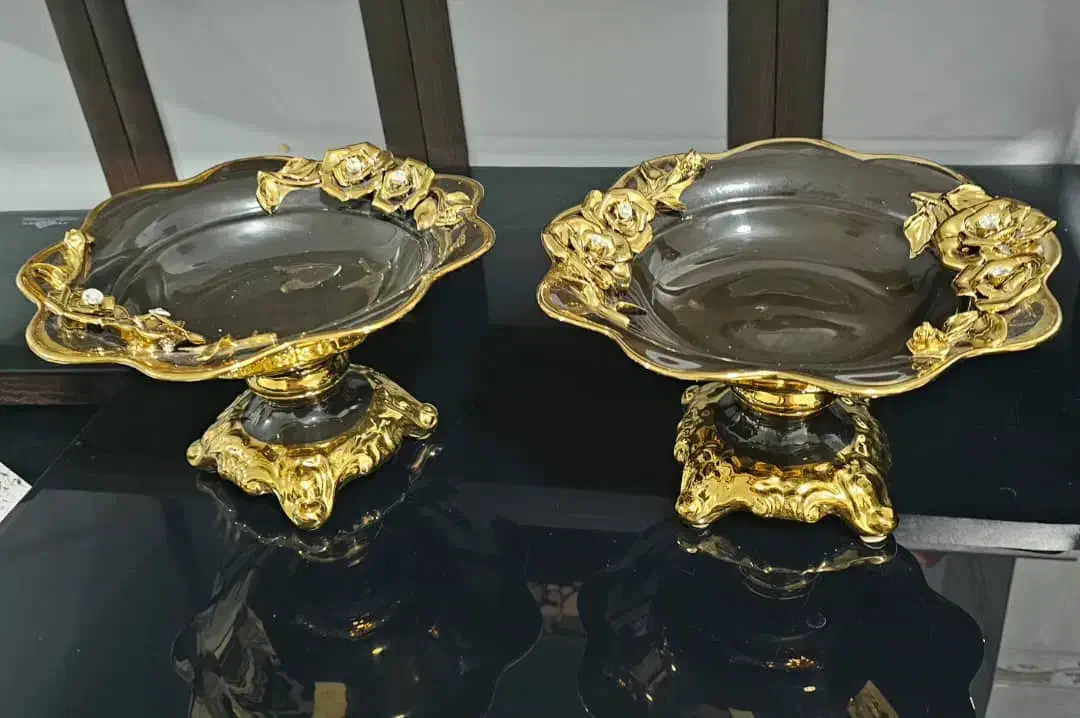 ظرف پذیرایی|ظروف سرو و پذیرایی|رشت, پستک|دیوار