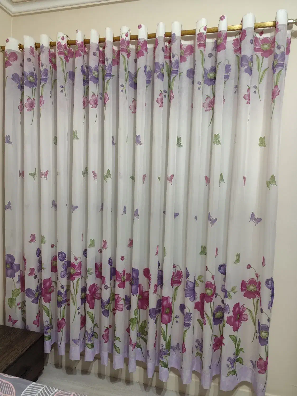 پرده اتاق خواب|پرده، رانر، رومیزی|رشت, جانبازان|دیوار