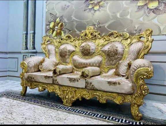 مبلمان/مبل سلطنتی/مبل راحتی /مبل استیل|مبلمان خانگی و میز عسلی|کاشان, شهرک امیرالمومنین|دیوار