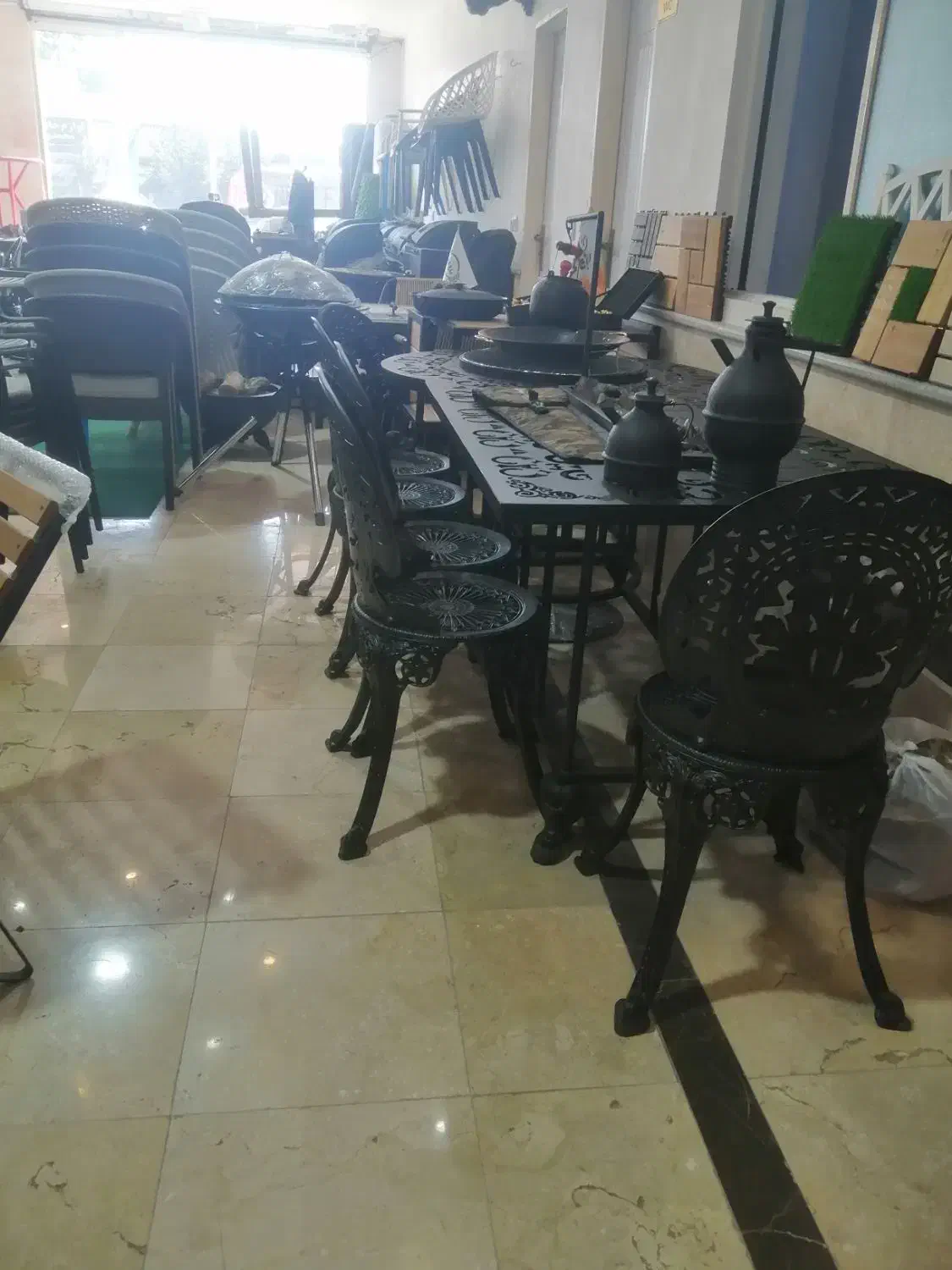 ملزومات باغ ویلا آتشدان و.. /قیمت‌ها رو مقایسه کن|میز و صندلی غذاخوری|چمستان, |دیوار