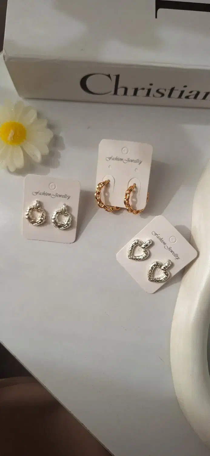 گوشواره میخ نقره|بدلیجات|مشهد, نکاح|دیوار