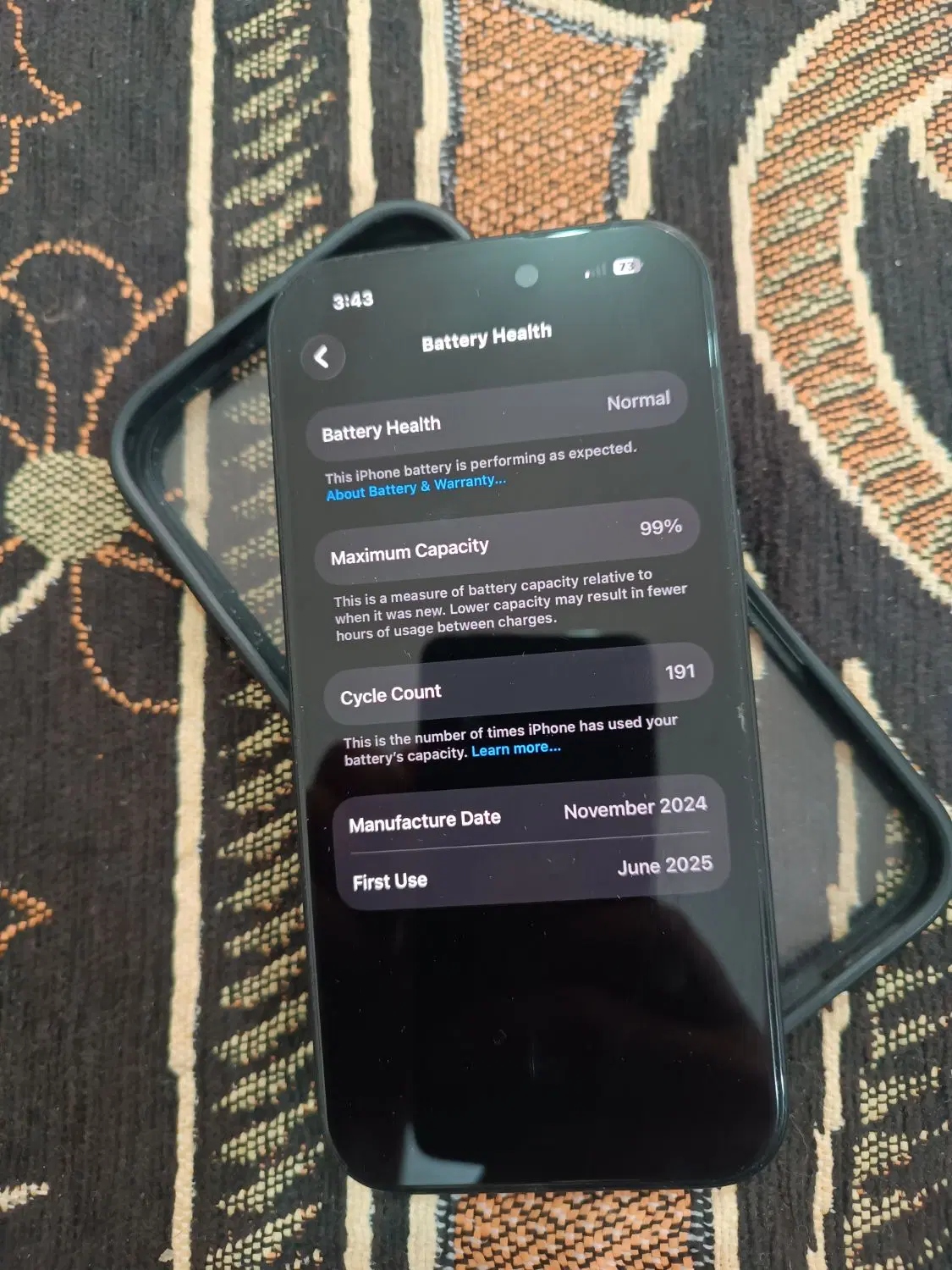Iphone 16normal در حد|موبایل|اندیمشک, |دیوار
