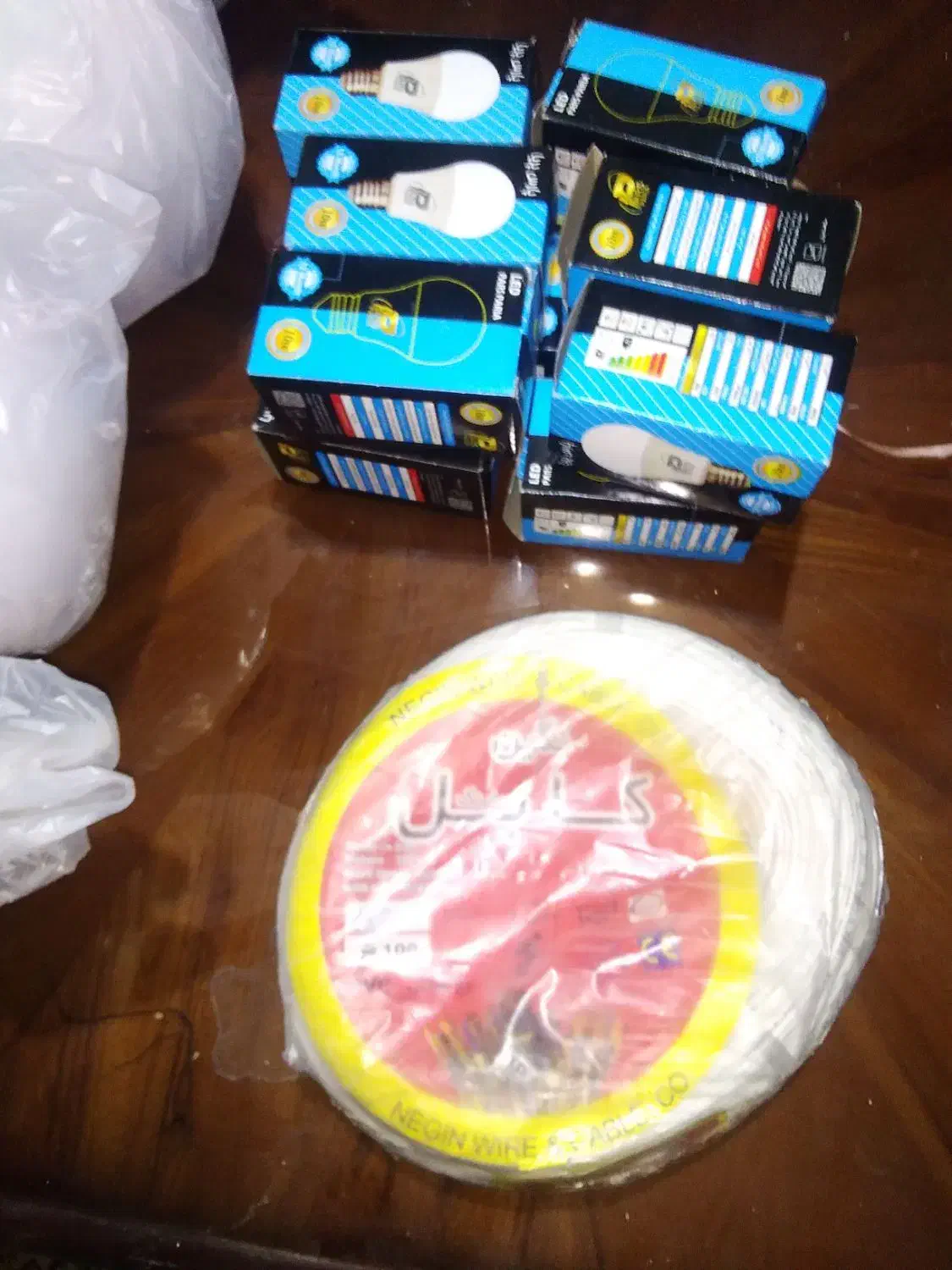 لوازم برقی|ریسه و چراغ تزئینی|چهارباغ, |دیوار