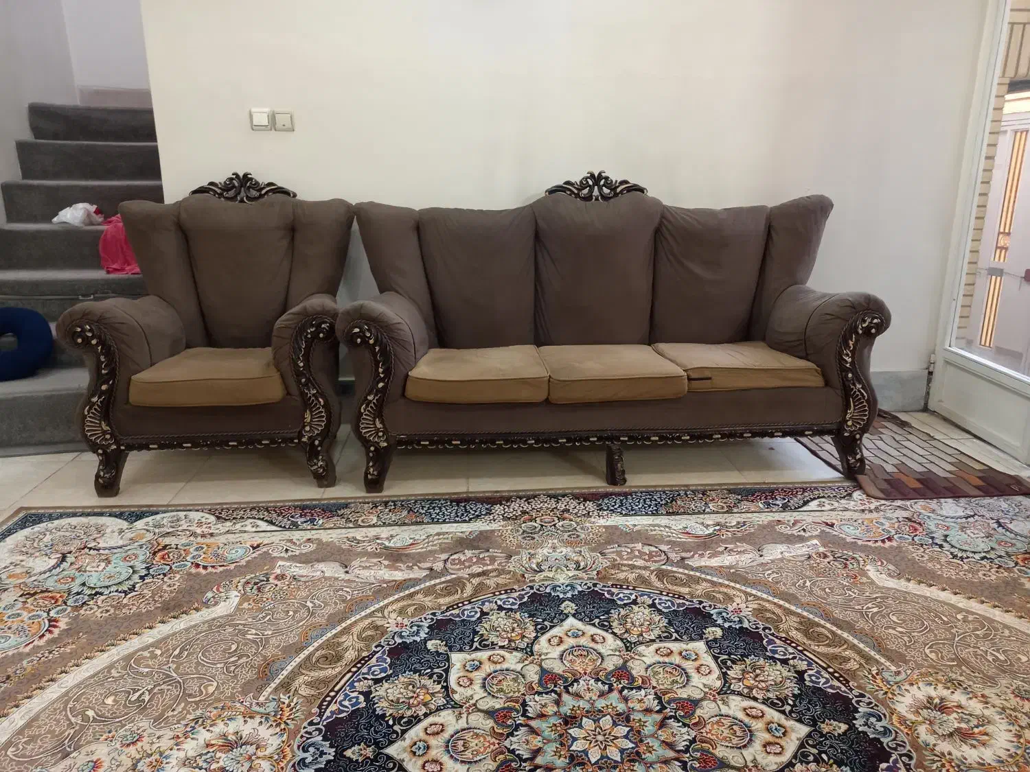 مبل|مبلمان خانگی و میز عسلی|خمینی‌شهر, |دیوار