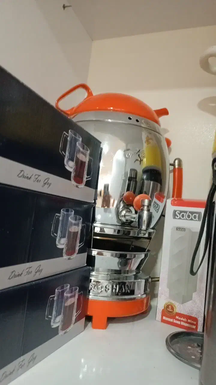 سماور نواصلا استفاده نشده|سماور، چای‌ساز، قهوه‌ساز|تربت‌حیدریه, پائین ولایت|دیوار