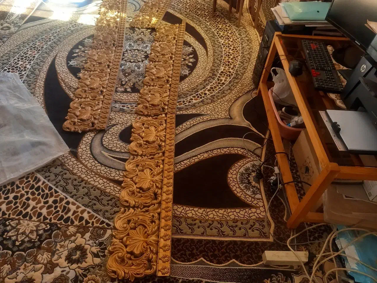 کتیبه پرده|پرده، رانر، رومیزی|زابل, |دیوار