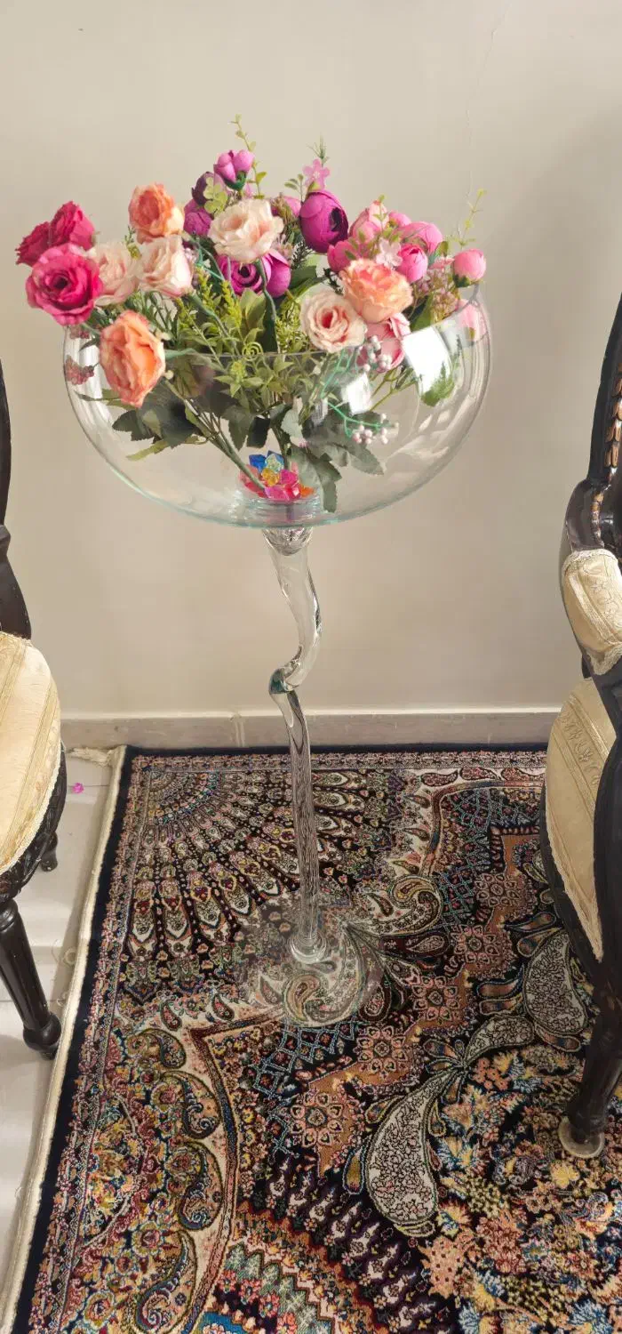 گلدان شیشه ای|گل مصنوعی|تهران, تهرانسر مرکزی|دیوار