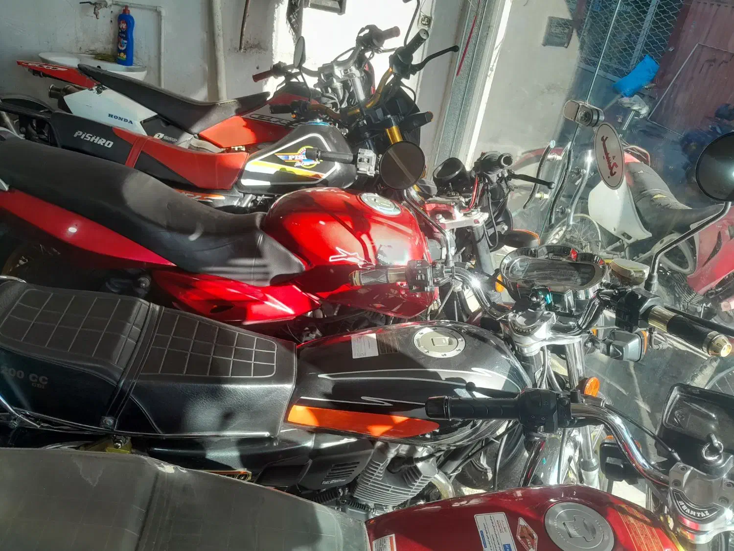 نمایشگاه موتورسکلت خریدوفروش موتورهاصفرکارکرده|موتورسیکلت|تبریز, |دیوار