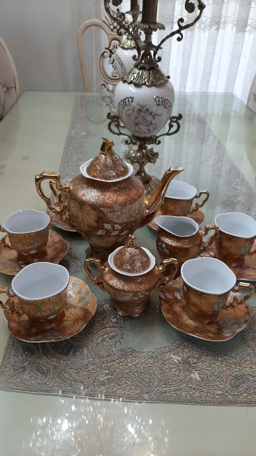 سرویس چای خوری کاملآ نو ۶ میلیون تومان|ظروف سرو و پذیرایی|تهران, قیطریه|دیوار