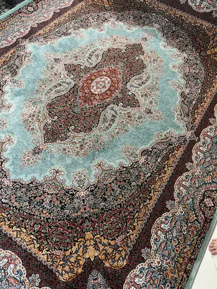 فرش ۱۲ متری ماهریس ۱۰۰۰ شانه ۳۰۰۰ تراکم  یک جفت|فرش|تهران, امام زاده حسن|دیوار