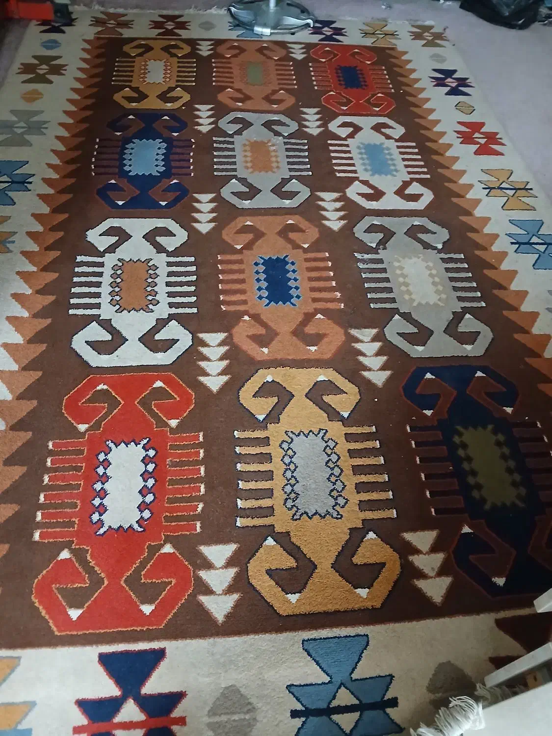 گلیم فرش|گلیم، جاجیم، گبه|اصفهان, آفاران|دیوار