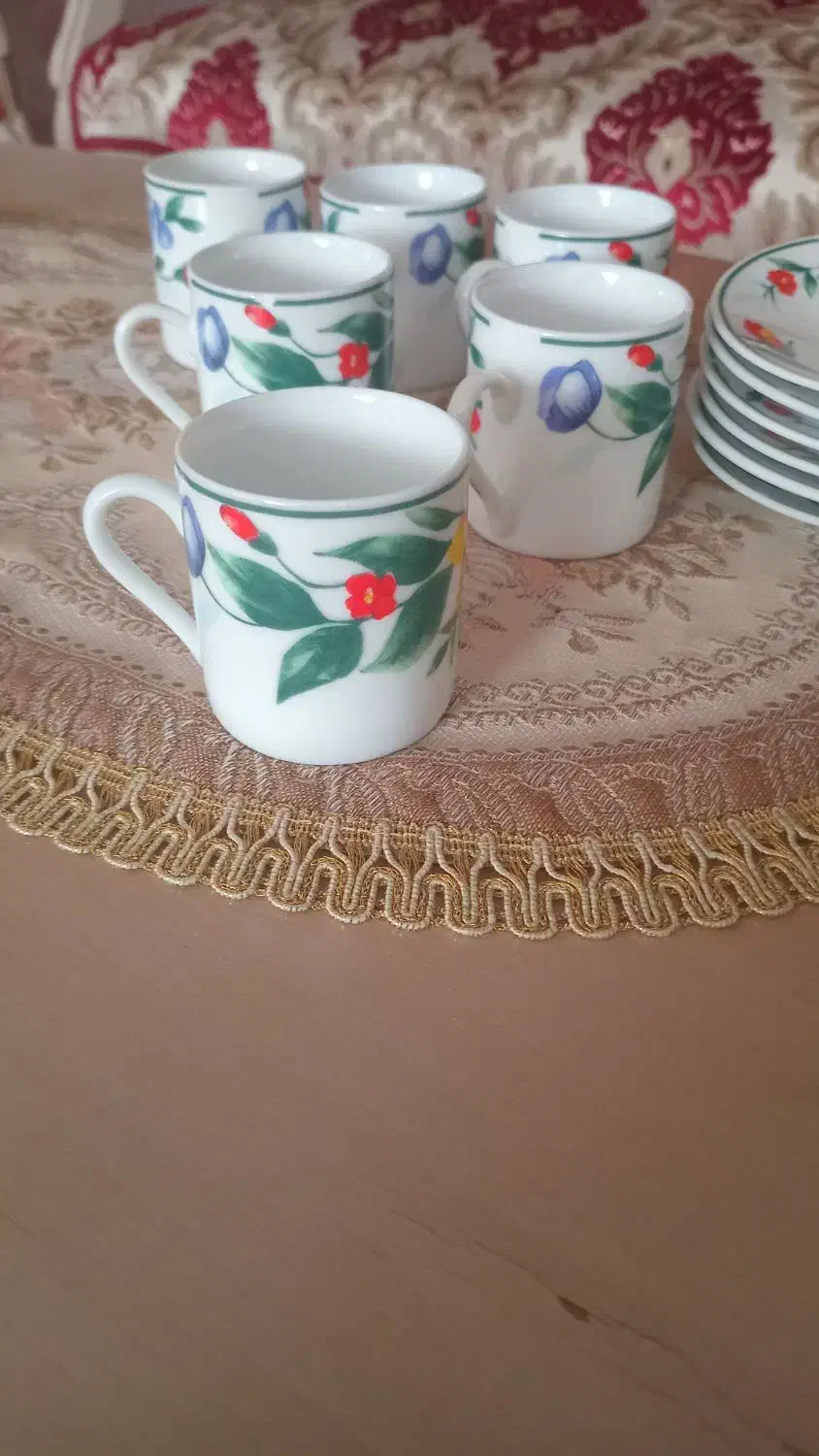 فنجان نعلبکی چینی|ظروف سرو و پذیرایی|تهران, دریان‌نو|دیوار