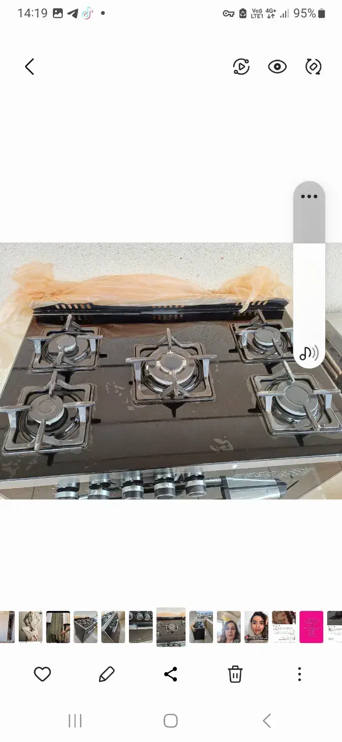 اجاق گاز پنج شعله next|اجاق گاز و لوازم برقی پختوپز|نوشهر, |دیوار