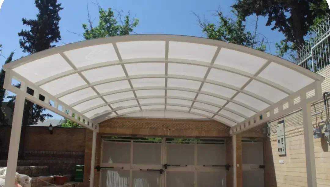 جوشکاری سیار سایبان. ساخت روف گاردن. پله. نما مدرن|خدمات پیشه و مهارت|اهواز, کیانپارس |دیوار