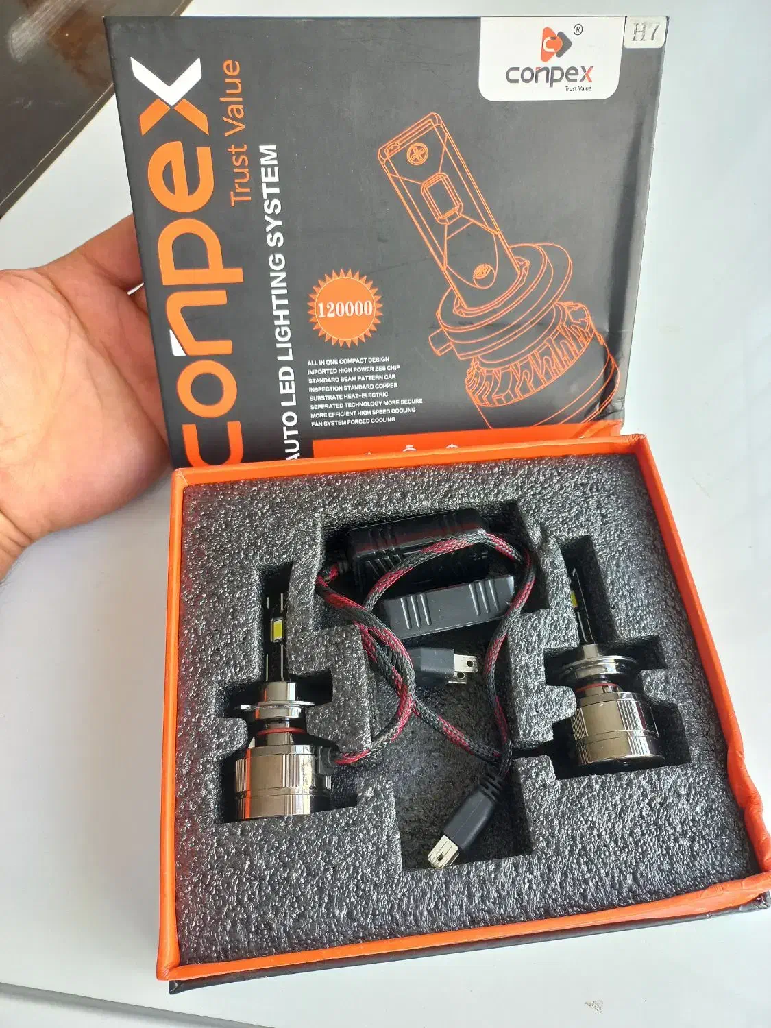 لامپ هدلایت زنون ۵۵ وات مخصوص سمند نور پایین پایه7|قطعات یدکی و لوازم جانبی|مرودشت, مختارآباد|دیوار