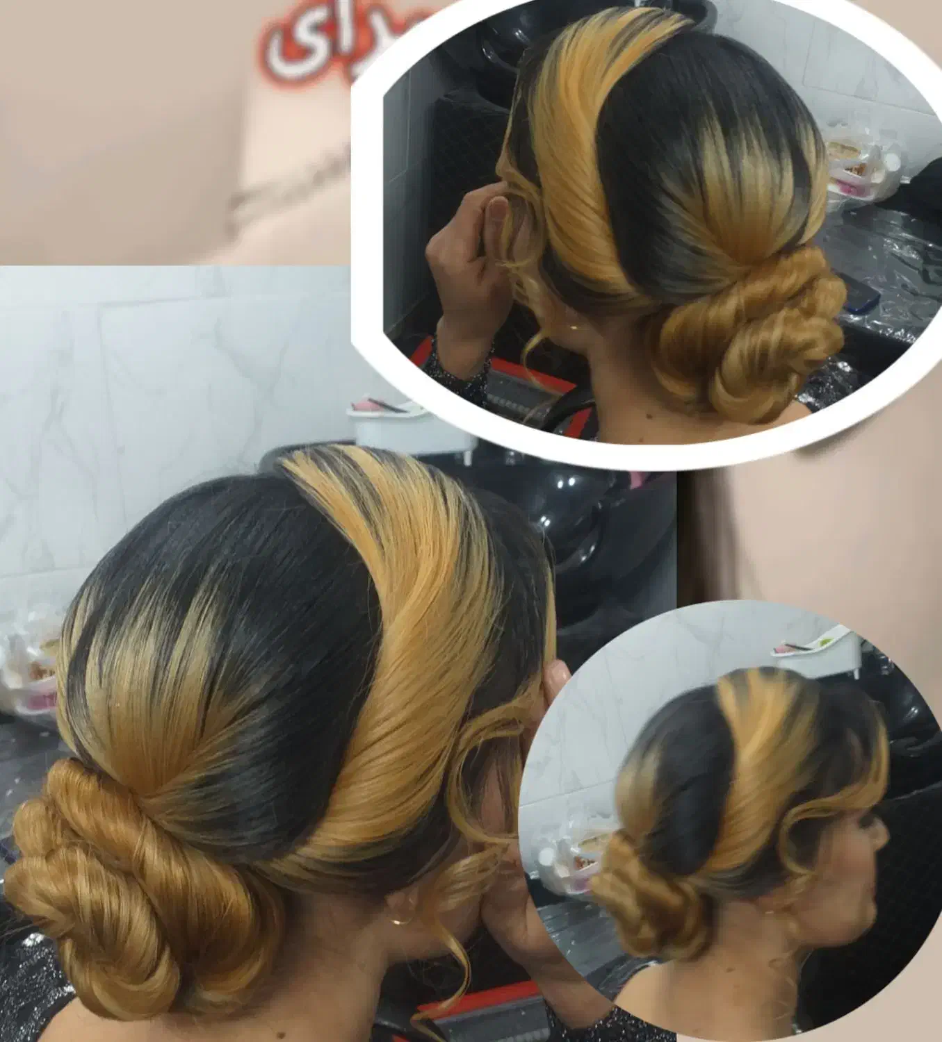 خدمات مکاپ و شینیون مینل بیوتی|خدمات آرایشگری و زیبایی|نجف‌آباد, شهدای غربی|دیوار