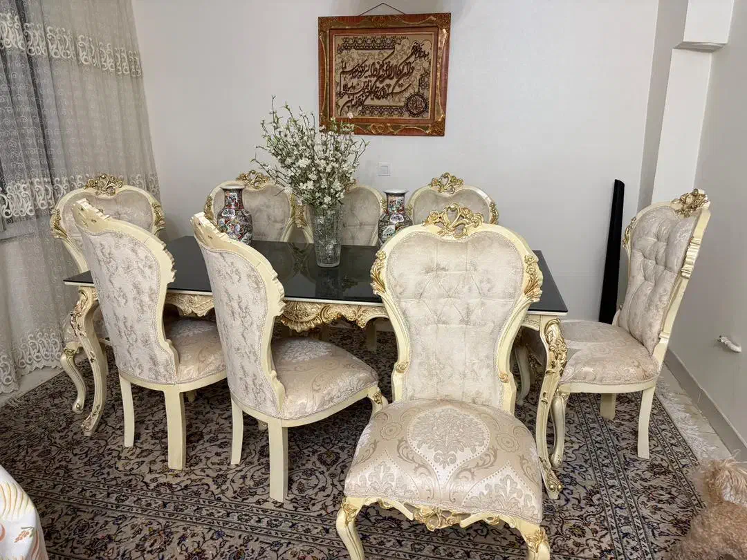 مبلمان کلاسیک سفید شیک|مبلمان خانگی و میز عسلی|فردیس, سرحد آباد|دیوار