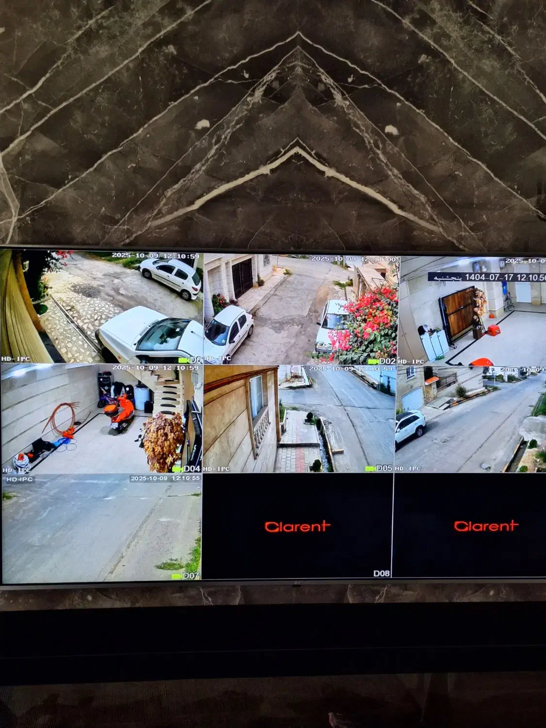 دوربین مداربسته و دزدگیراماکن|دوربین مداربسته|لاهیجان, لیالستان|دیوار