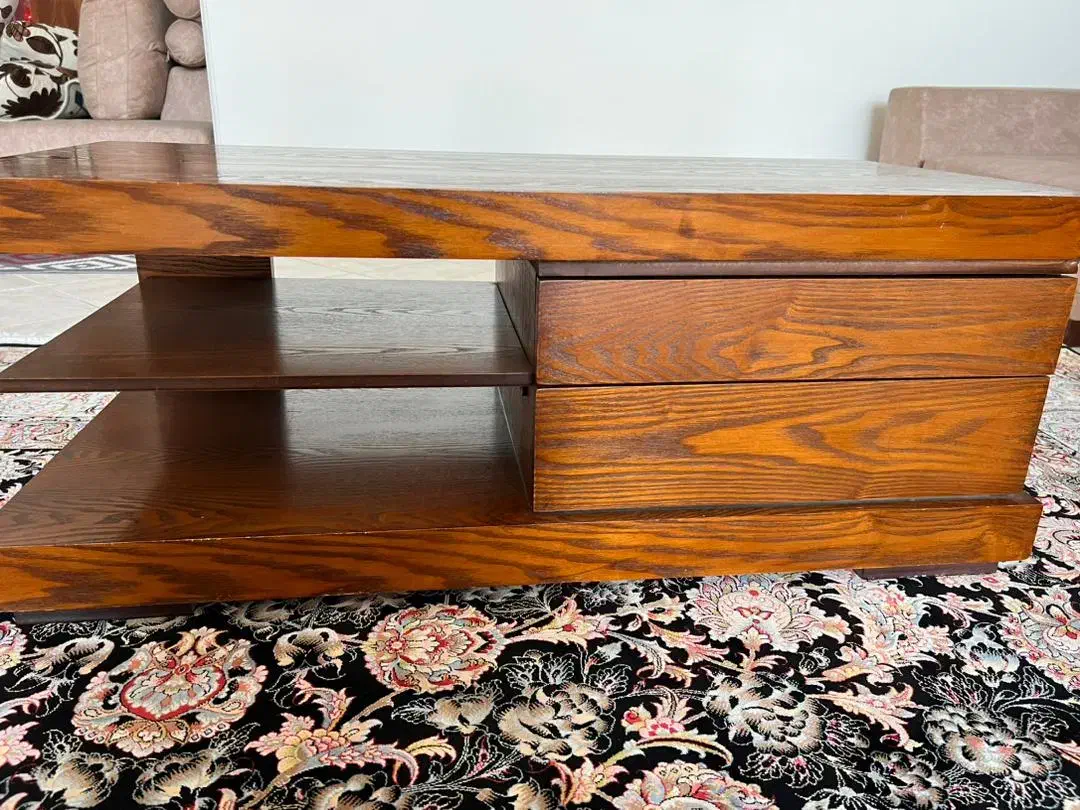 میز تلویزیون با روکش چوب طبیعی، شیک و خوشساخت|میز تلویزیون|تهران, شهرک فرهنگیان|دیوار