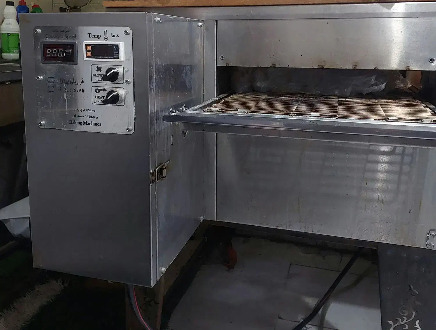 فر پیتزا دهنه ۵۰ موتور بغل|کافیشاپ و رستوران|فردیس, فردیس|دیوار