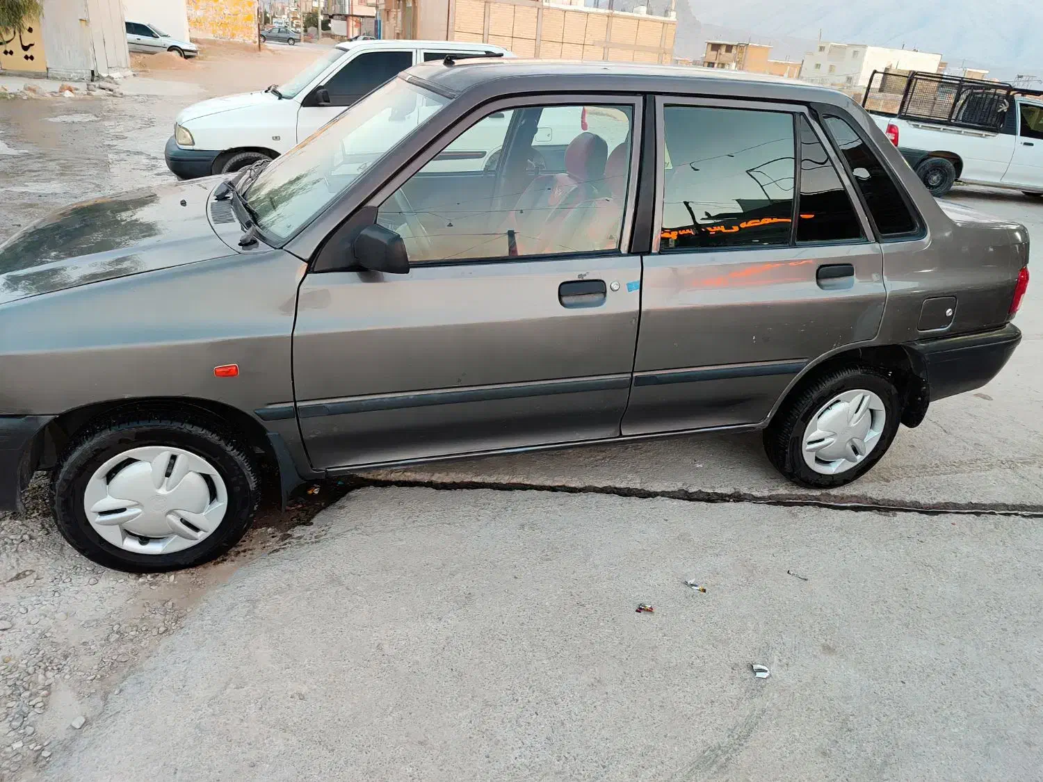 پراید مدل ۹۰.بدون رنگ شاسی سالم بدون ترک|خودرو سواری و وانت|فیروزآباد (فارس), |دیوار