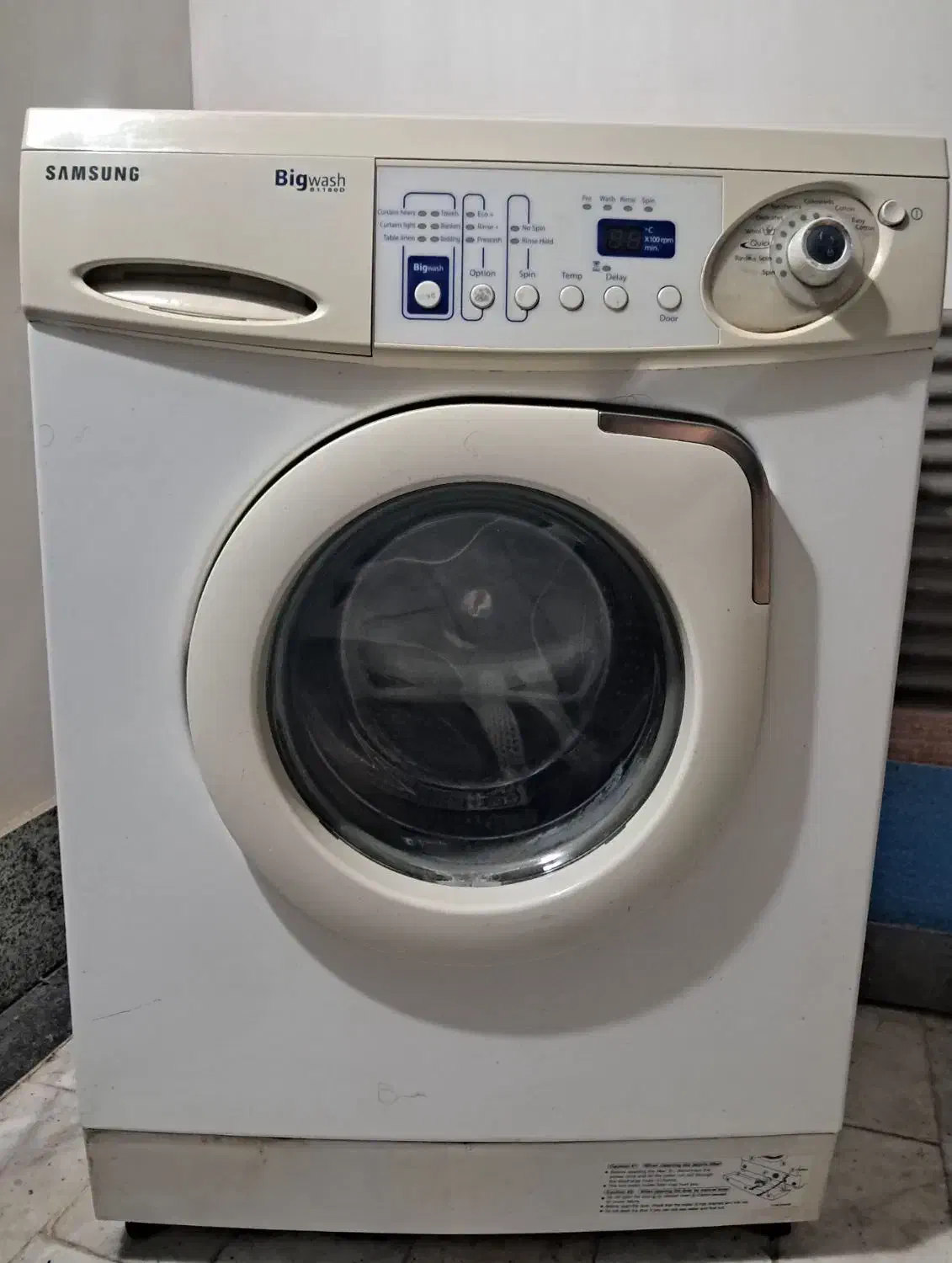 ماشین لباسشویی سامسونگ SW1050 اورجینال 7.5 کیلویی|ماشین لباسشویی و خشک‌کن لباس|ساری, |دیوار