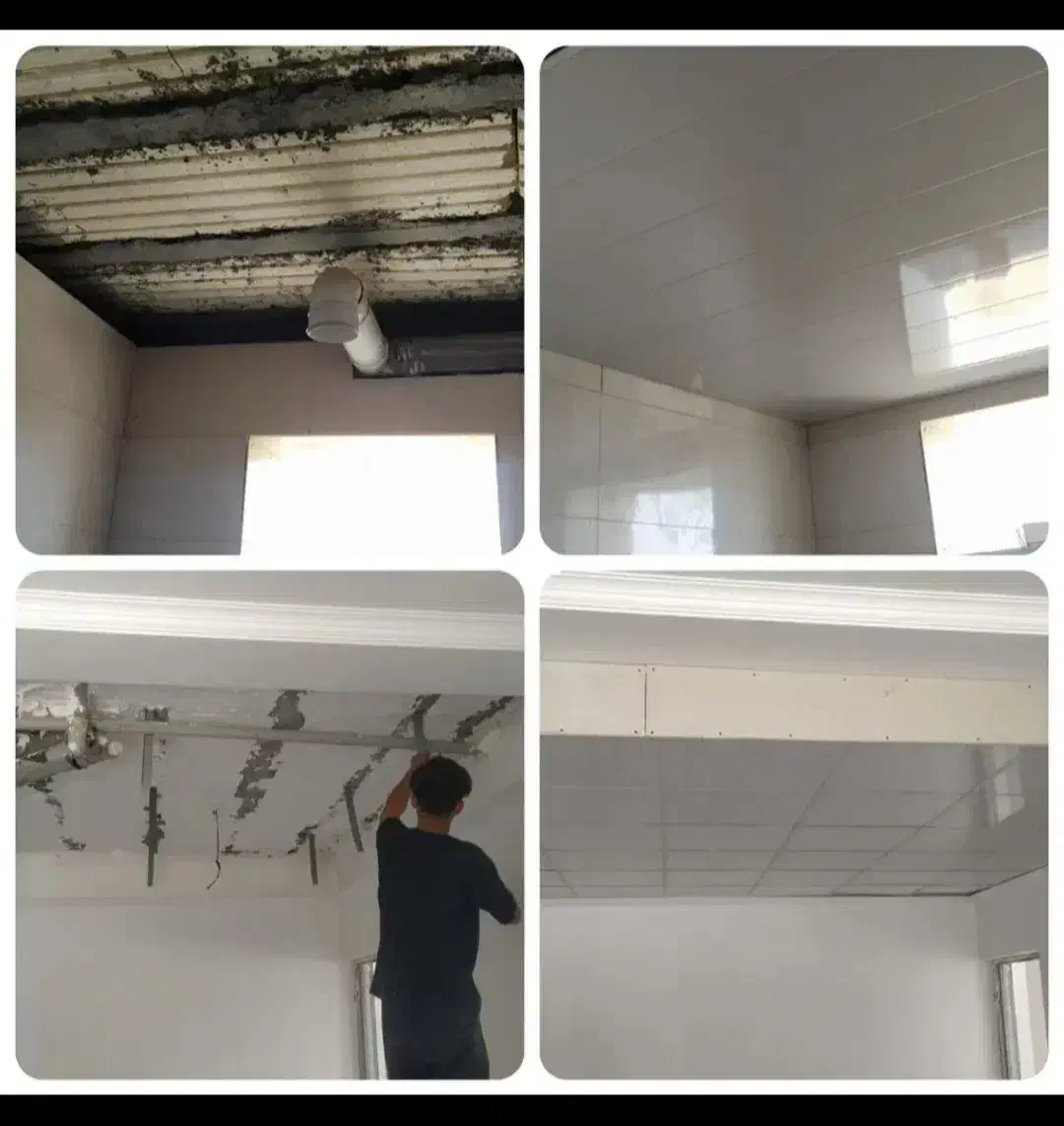 اجرای سقف کاذب تایل و pvc و...|خدمات پیشه و مهارت|ایلام, |دیوار