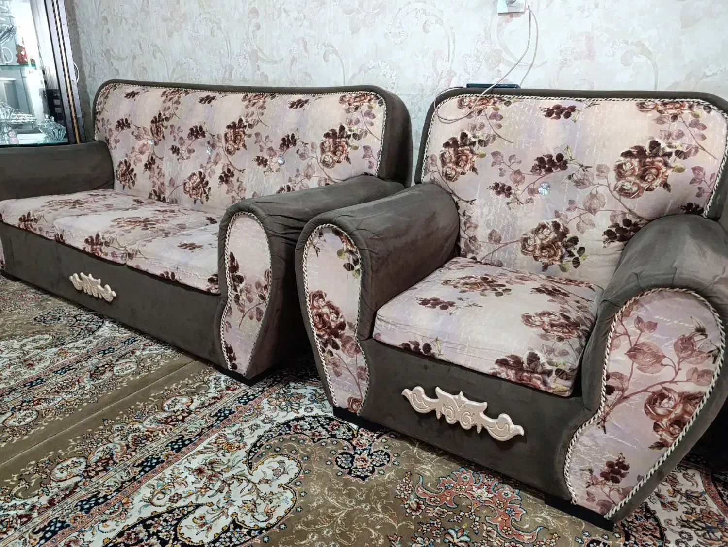 مبل ۷نفره|مبلمان خانگی و میز عسلی|الوند, |دیوار