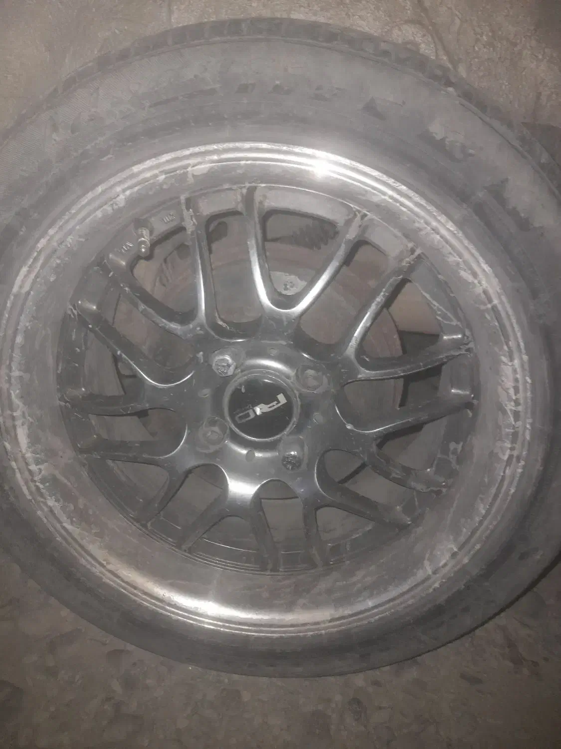 چهار حلقه رینگ ۱۶ با لاستیک|قطعات یدکی و لوازم جانبی|ملارد, |دیوار