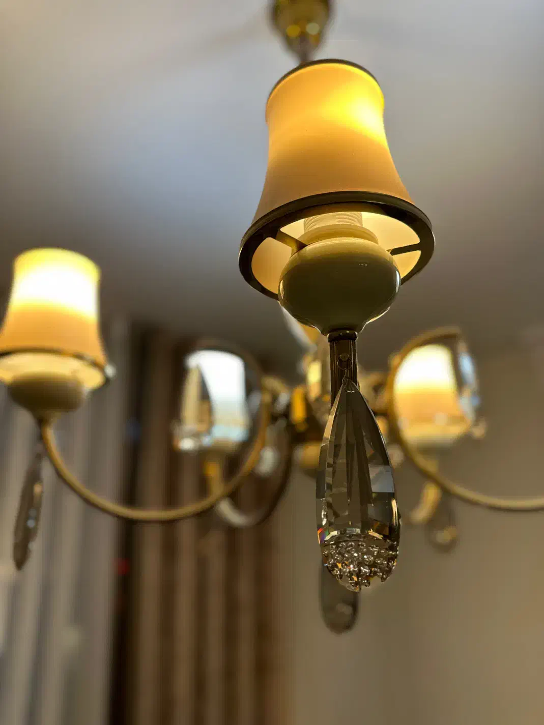 یک جفت لوستر وارداتی در حد جهیزیه|لوستر و چراغ آویز|تهران, تهرانسر شمالی|دیوار