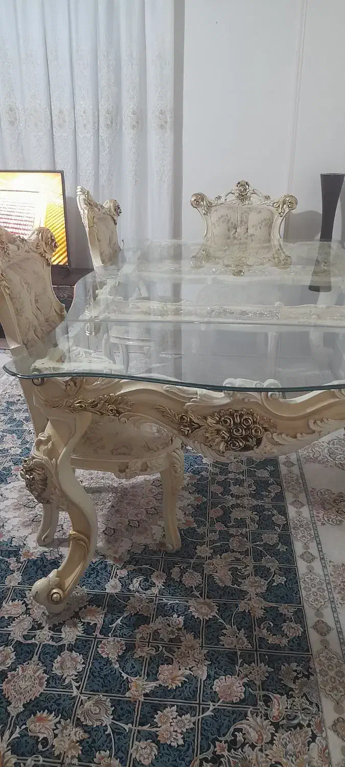 میز نهارخوری|میز و صندلی غذاخوری|پرند, فاز ۶|دیوار