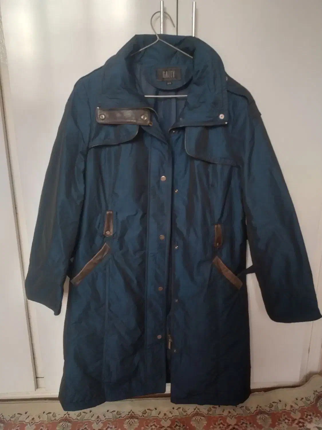 پالتو گرم و آستردار رنگ سرمه ای|لباس|مشهد, فتح المبین|دیوار