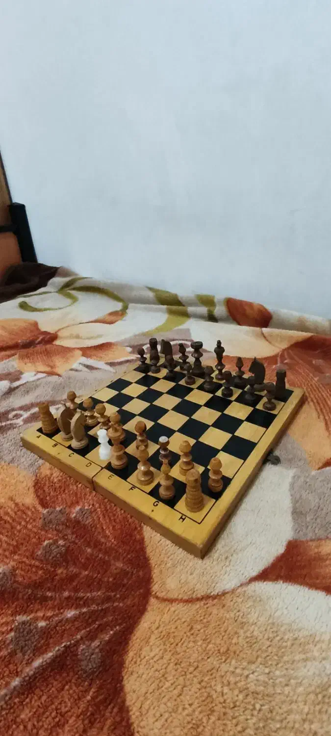 شطرنج چوبی|کلکسیون و سرگرمی|رشت, سعدی (تختی)|دیوار