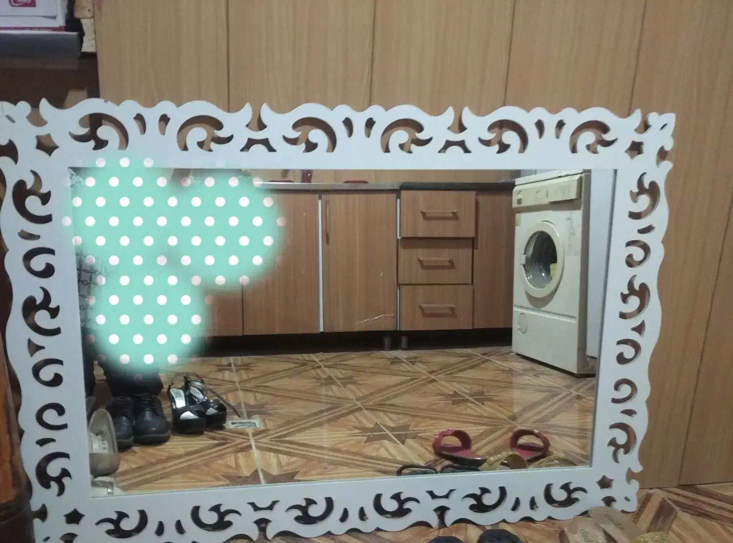 آینه نونو|آینه|فولادشهر, A6|دیوار