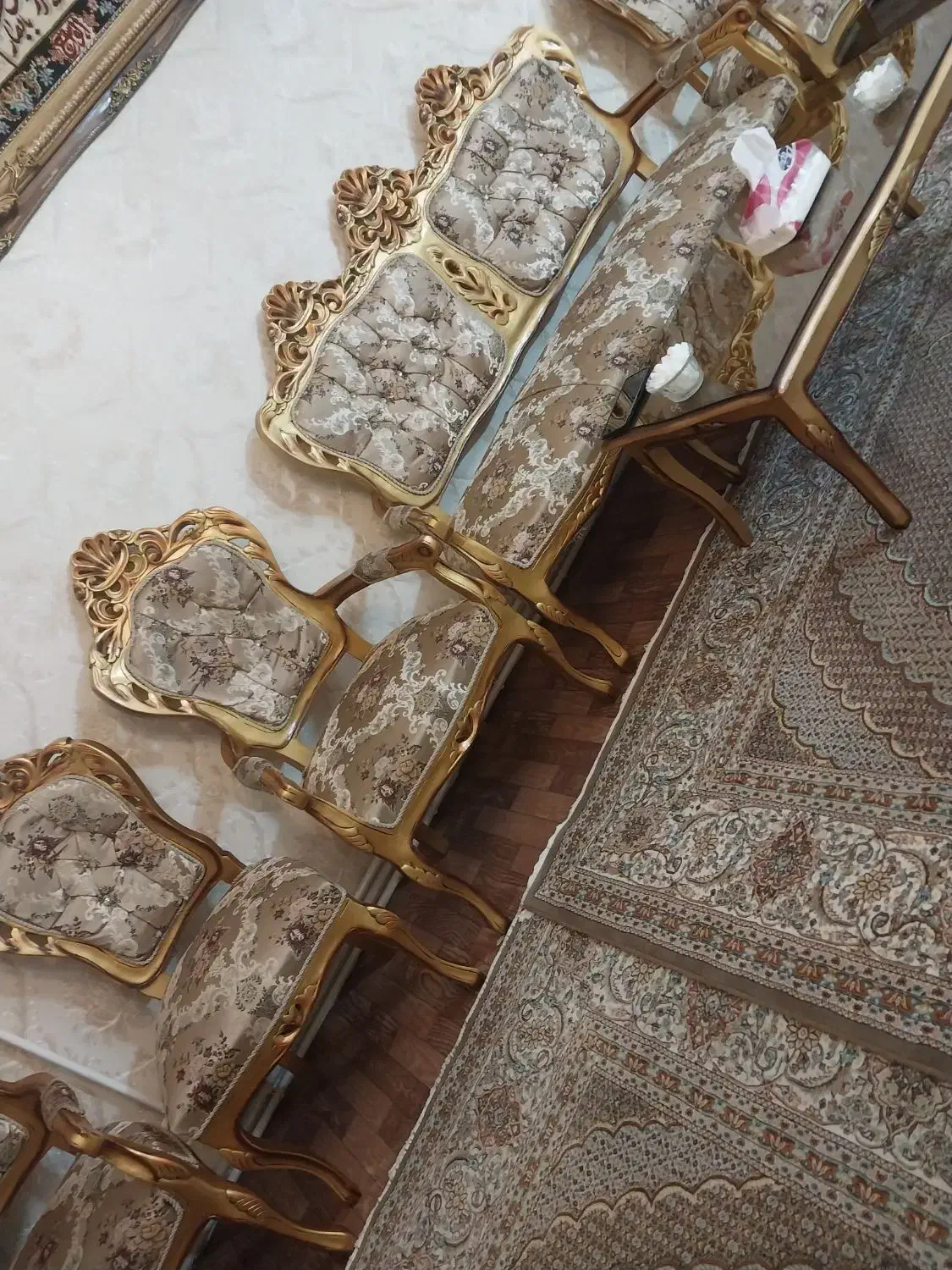 مبل صدامی  ۹ نفره|مبلمان خانگی و میز عسلی|تبریز, |دیوار