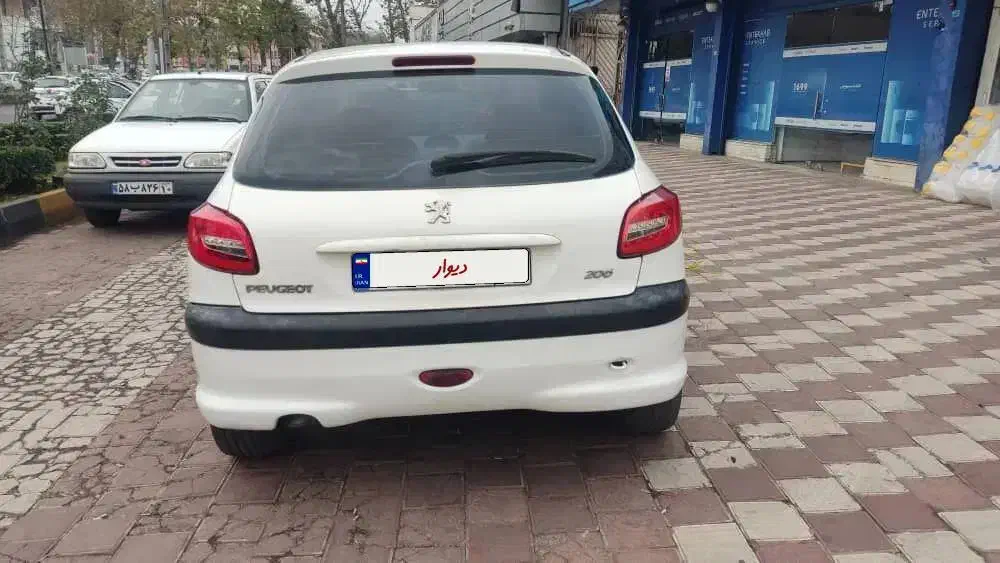 206 تیپ 2 مدل 88 بدون خرج|خودرو سواری و وانت|کیاشهر, |دیوار