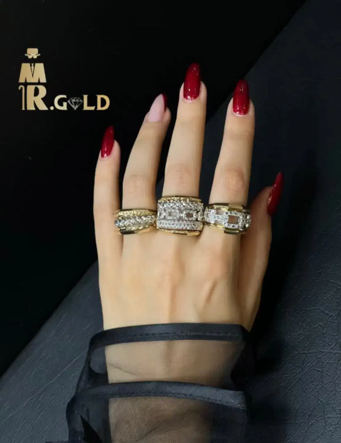 انگشتر طلا|جواهرات|تهران, شکوفه (عبدل آباد)|دیوار
