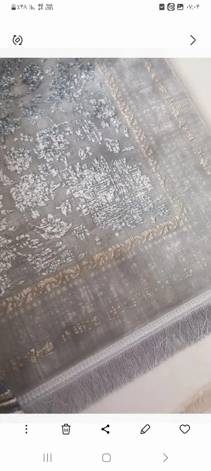 قالی کاملا سالم و نو|فرش|شهرضا, |دیوار