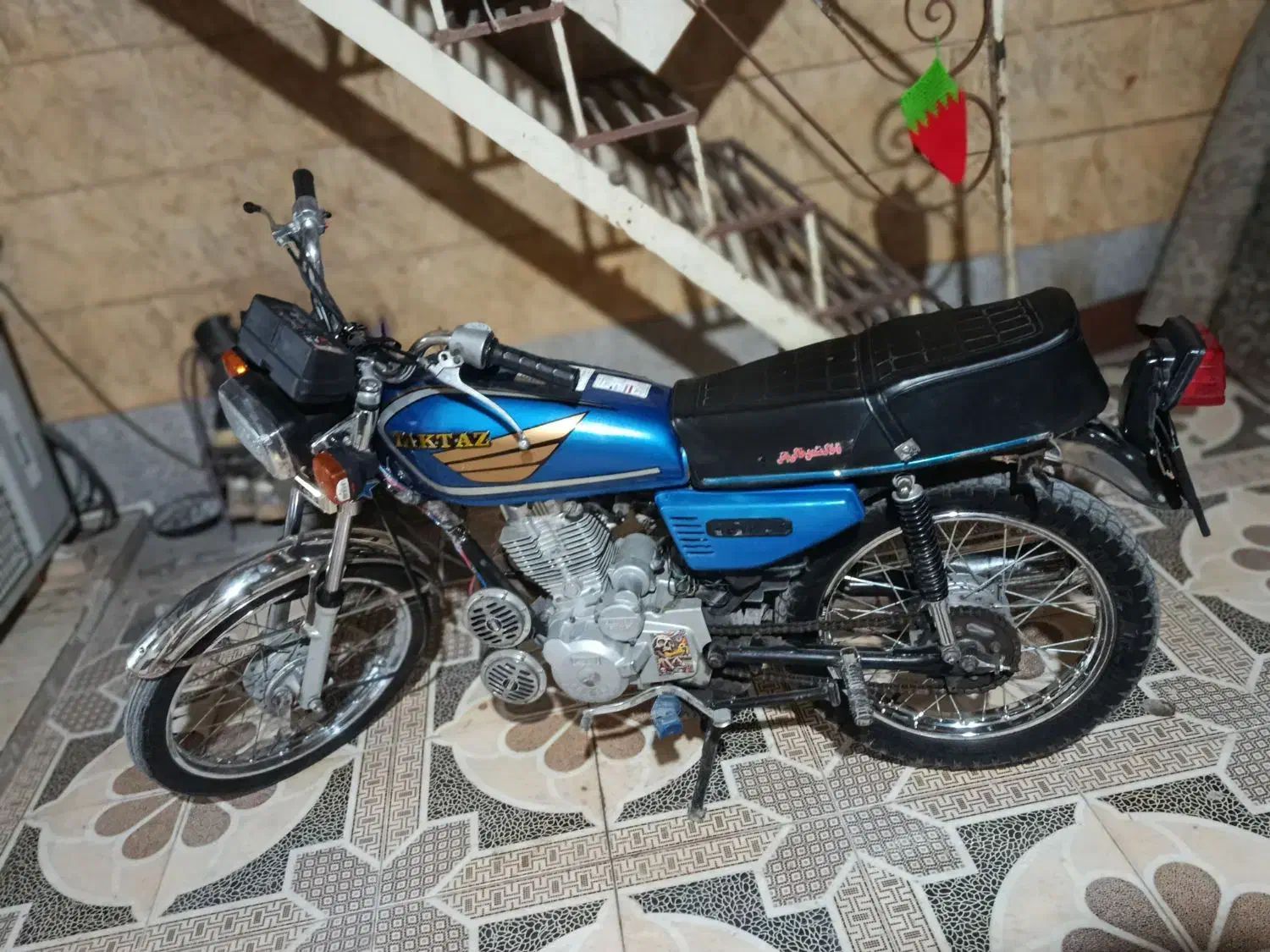 موتور تکتاز دوعدد باطری|قطعات یدکی و لوازم جانبی|خرمشهر, |دیوار